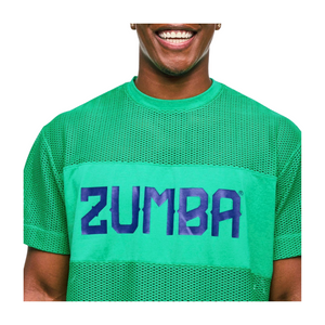 Zumba Libre Boxy Mesh Top