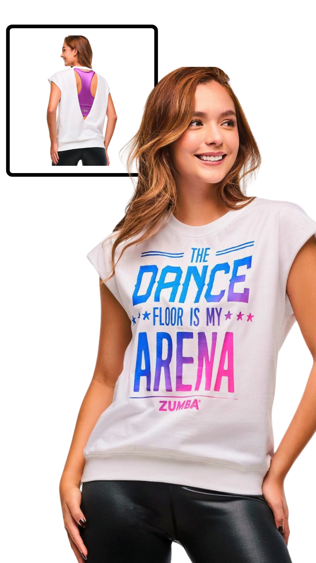 Zumba Libre Top With Open Back (Pre-Order)