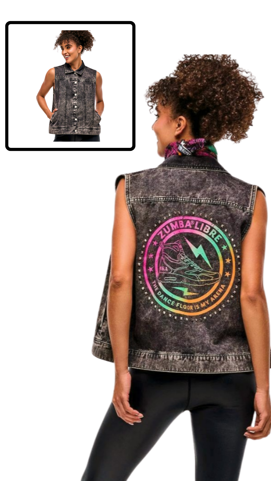 Zumba Libre Denim Vest