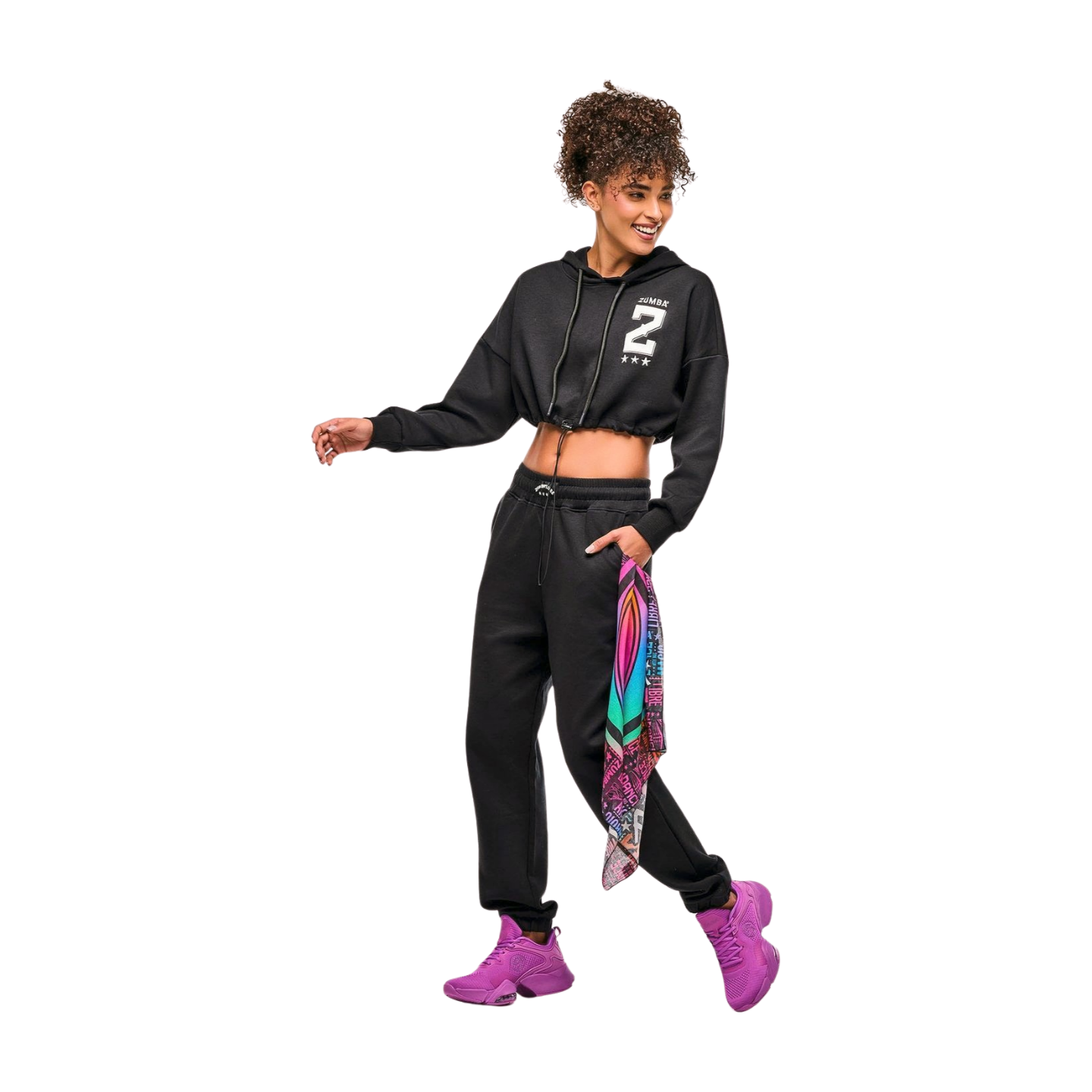 Zumba Libre Ultra Crop Pullover Hoodie