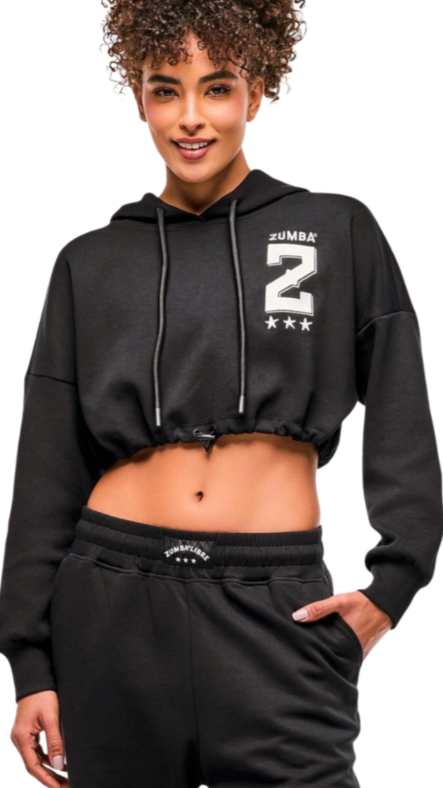 Zumba Libre Ultra Crop Pullover Hoodie