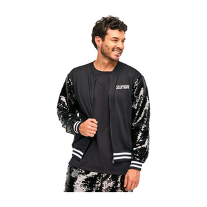Zumba Libre Bomber Jacket With Sequin Sleeves (Pre-Order)