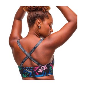 Sizzlin' Scoop Bra With Cross Back Straps
