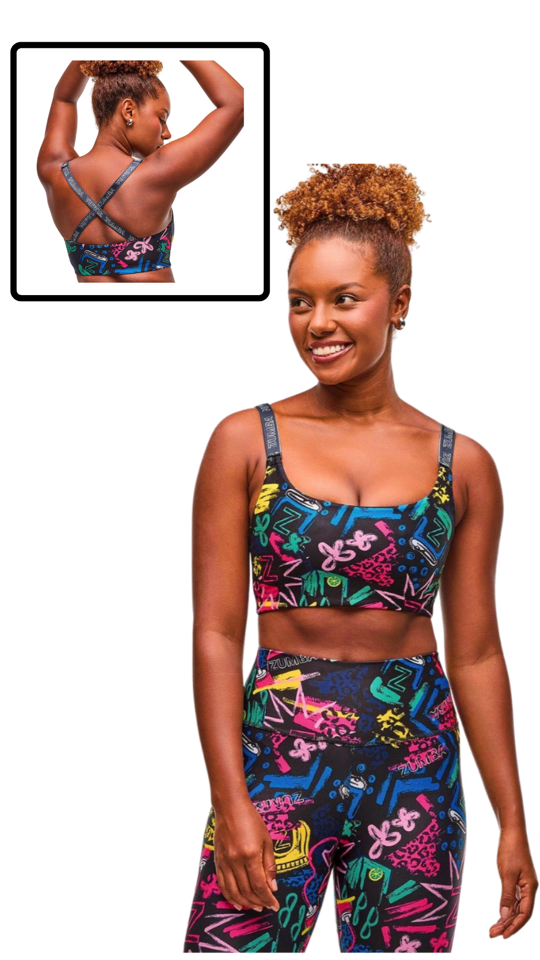 Sizzlin' Scoop Bra With Cross Back Straps