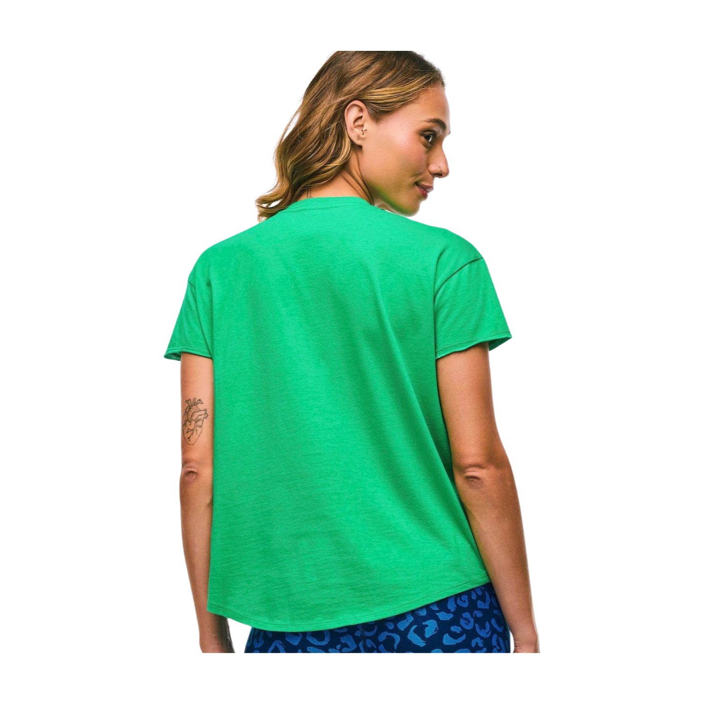 Sizzlin' High Low Crew Neck Top