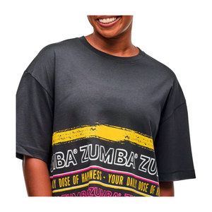 Sizzlin' Oversized Boxy Crop Top