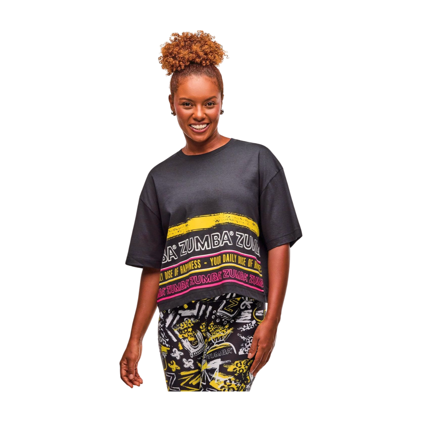 Sizzlin' Oversized Boxy Crop Top