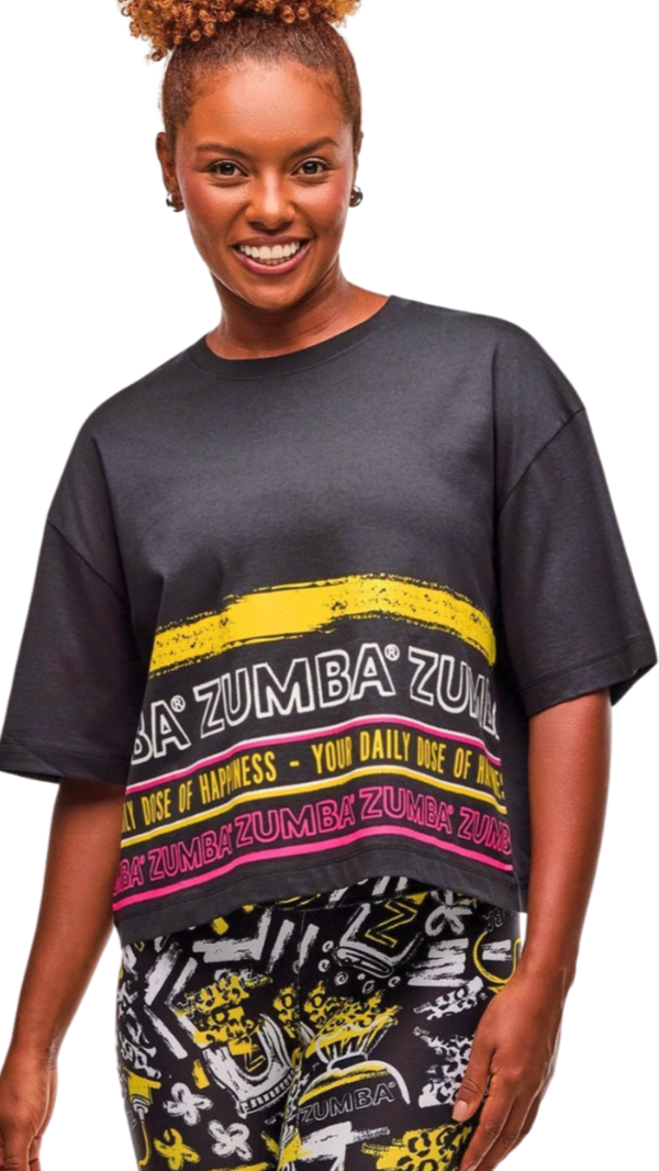 Sizzlin' Oversized Boxy Crop Top