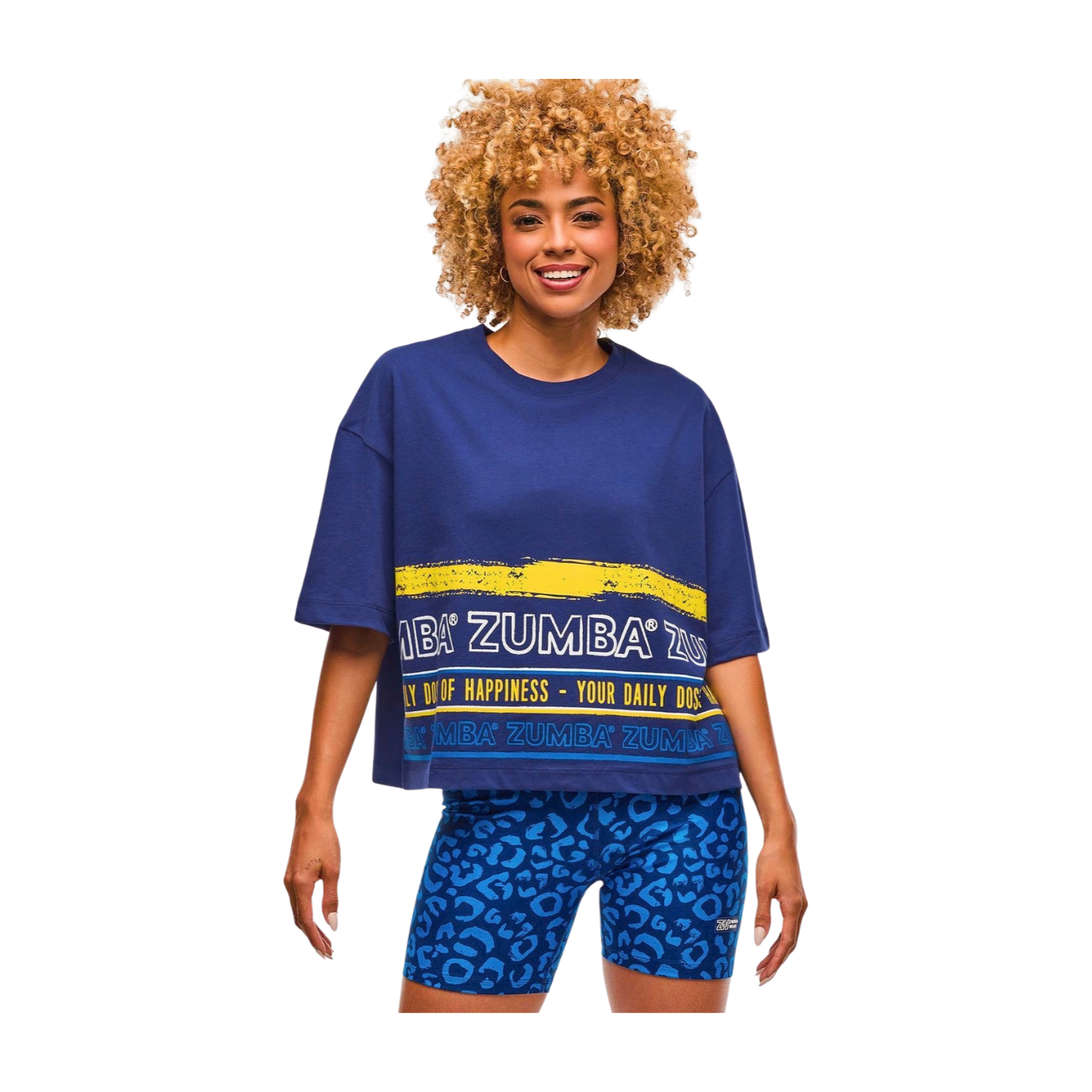 Sizzlin' Oversized Boxy Crop Top