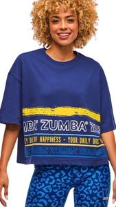 Sizzlin' Oversized Boxy Crop Top