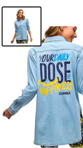 Sizzlin' Long Sleeve High Low Button Down