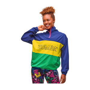 Sizzlin' Half-Zip Oversized Pullover Jacket (Pre-Order)