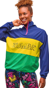 Sizzlin' Half-Zip Oversized Pullover Jacket (Pre-Order)