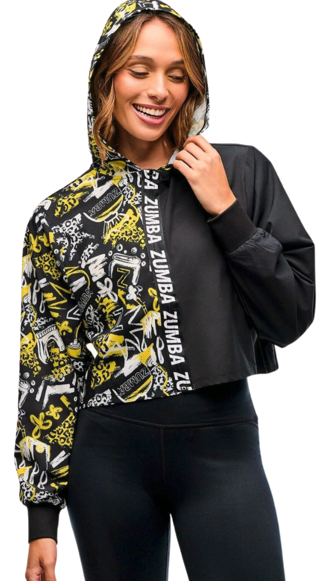 Sizzlin' Woven Zip-Up Hoodie