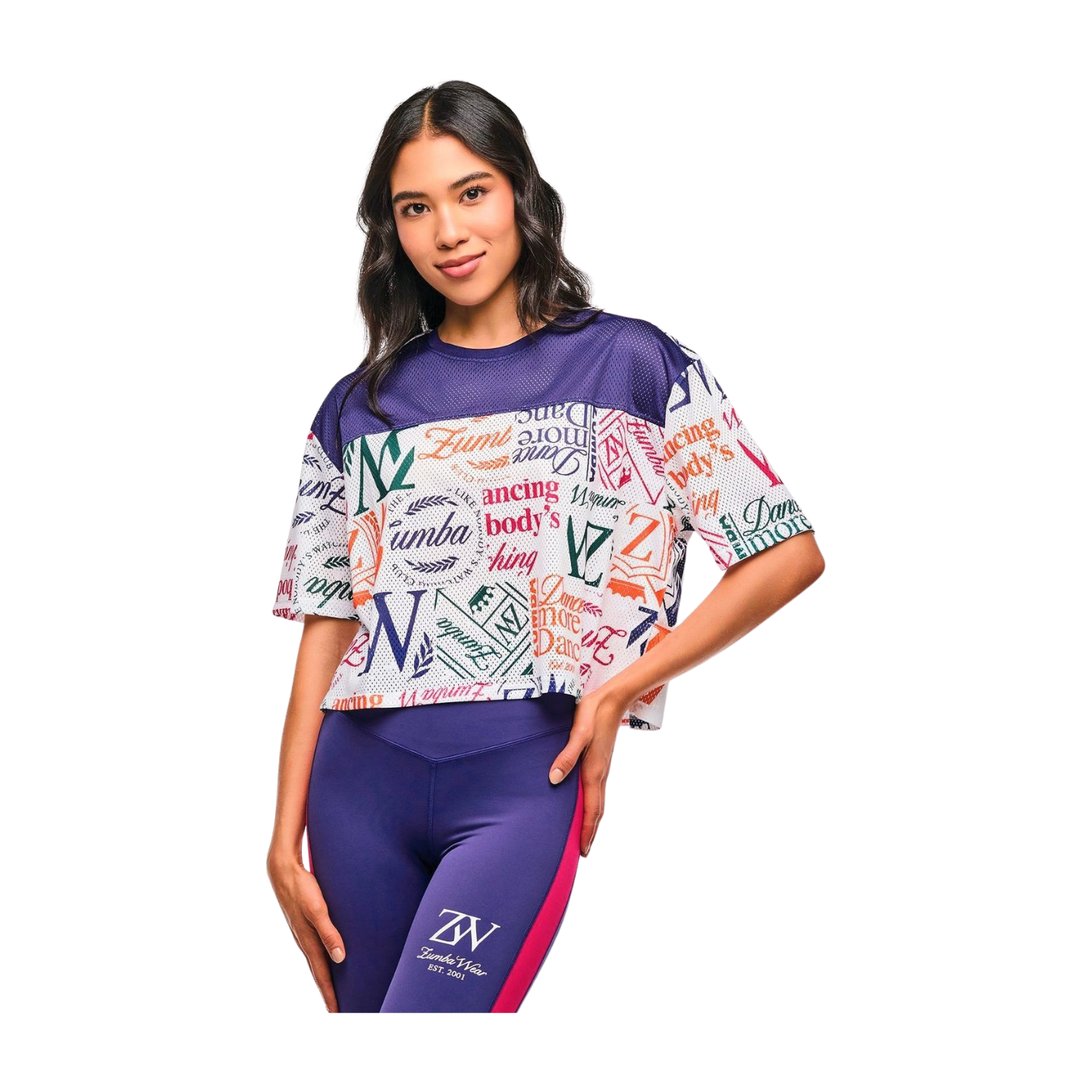 Class of 2001 Mesh Boxy Crop Top (Pre-Order)