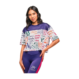 Class of 2001 Mesh Boxy Crop Top (Pre-Order)