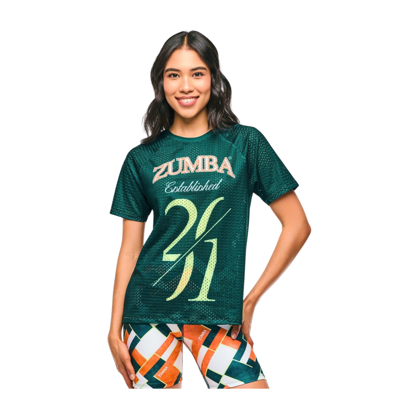 Class of 2001 Mesh Crew Neck Top