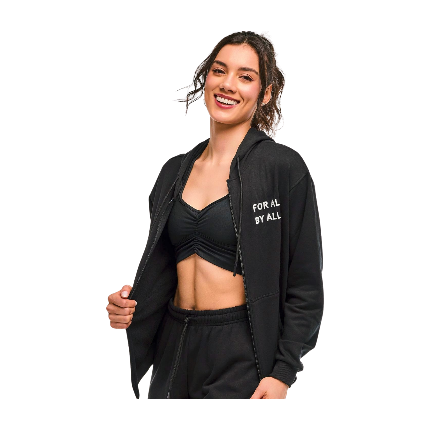 Zumba Multicolour Logo Zip-Up Hoodie (Pre-Order)