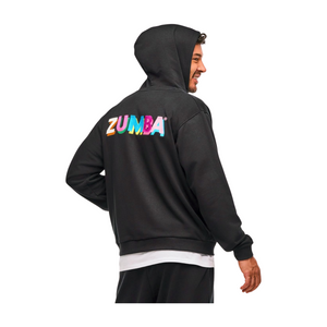 Zumba Multicolour Logo Zip-Up Hoodie (Pre-Order)