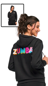 Zumba Multicolour Logo Zip-Up Hoodie (Pre-Order)