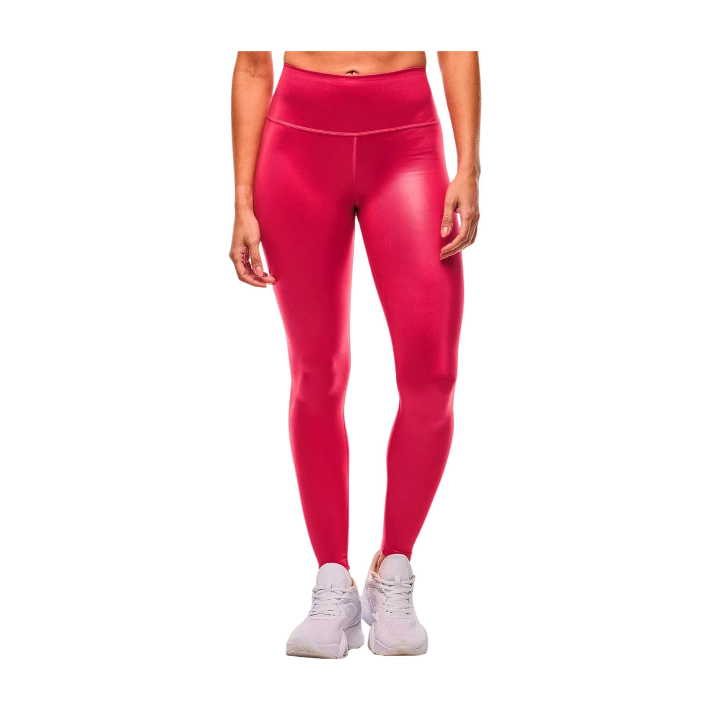 Apres Zumba Shiny Waisted Ankle Leggings (Pre-Order)