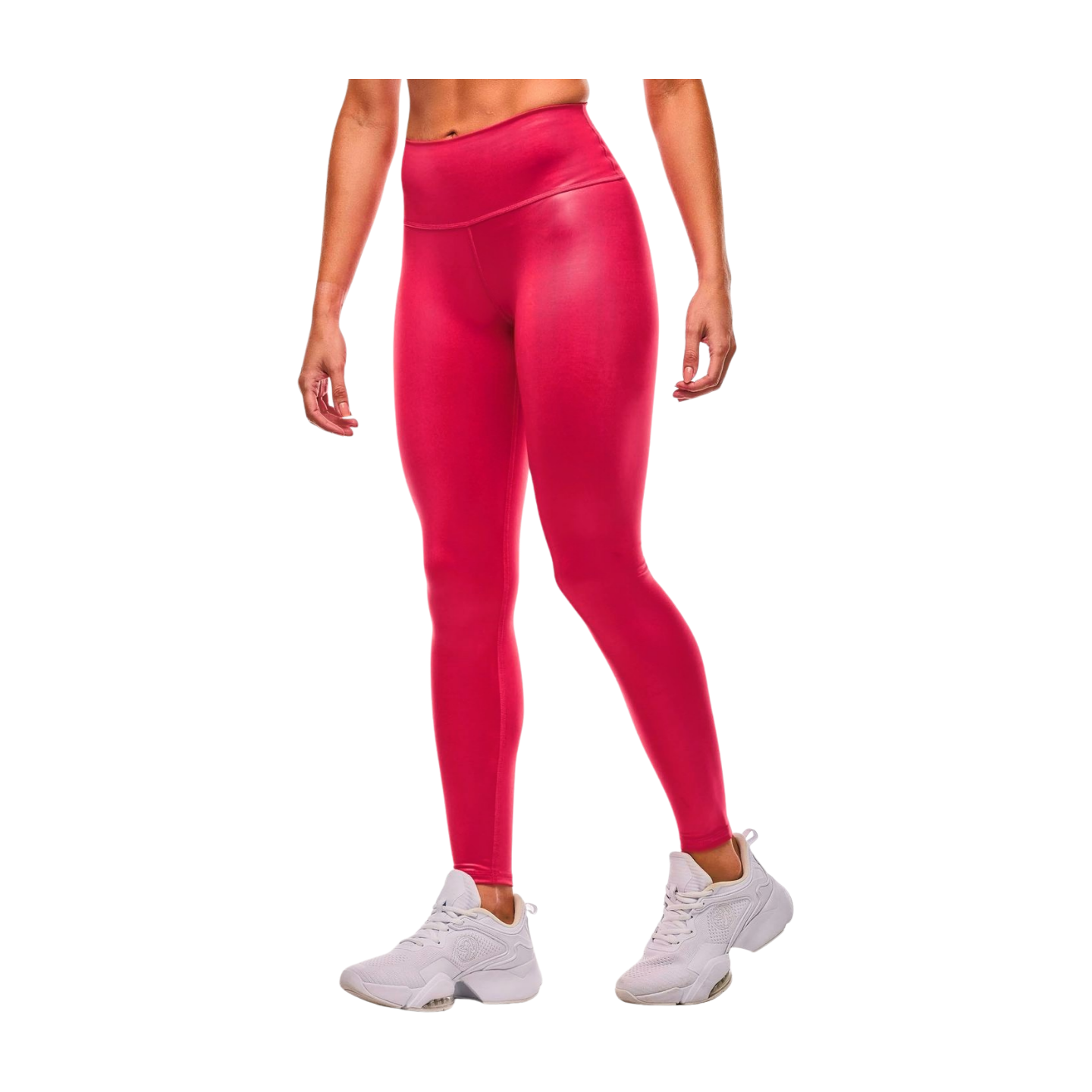 Apres Zumba Shiny Waisted Ankle Leggings (Pre-Order)