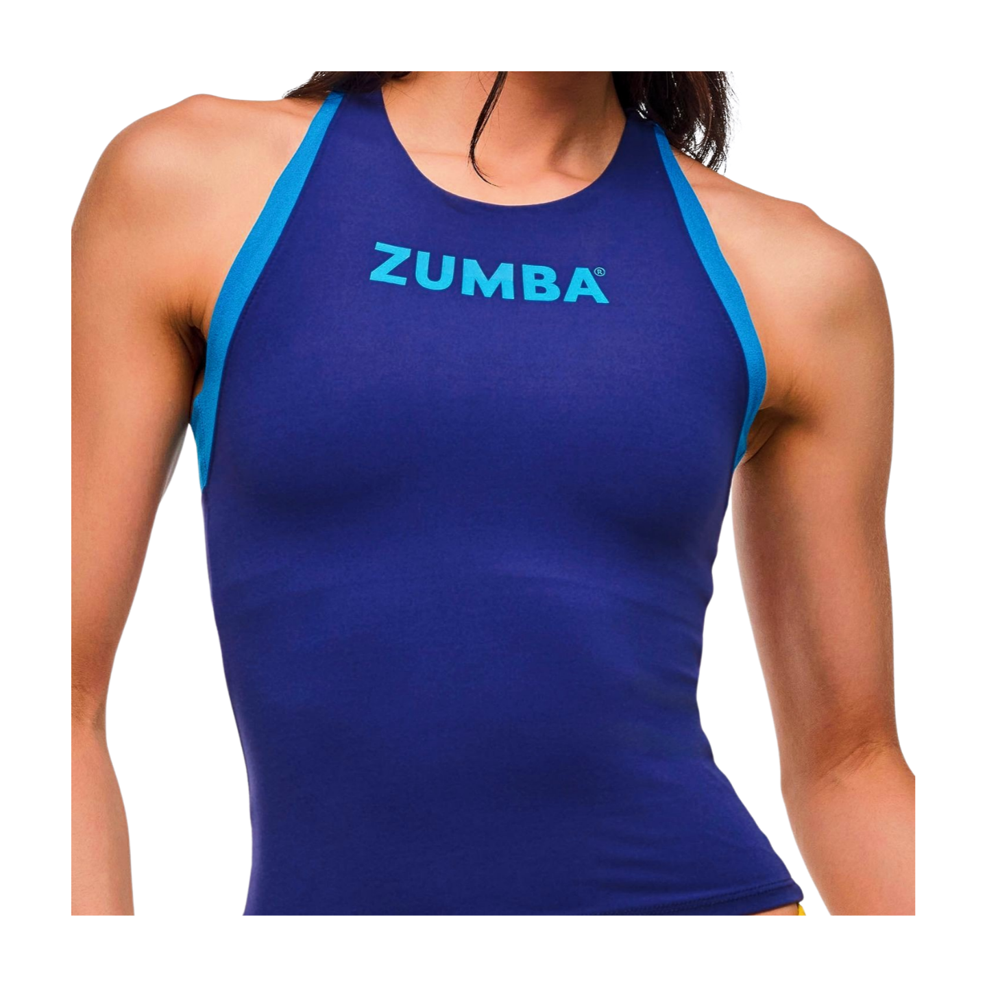Apres Zumba High Neck Colour-Block Tank (Pre-Order)