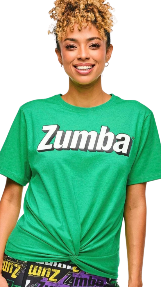 Apres Zumba Short Sleeve Front Twist Top (Pre-Order)