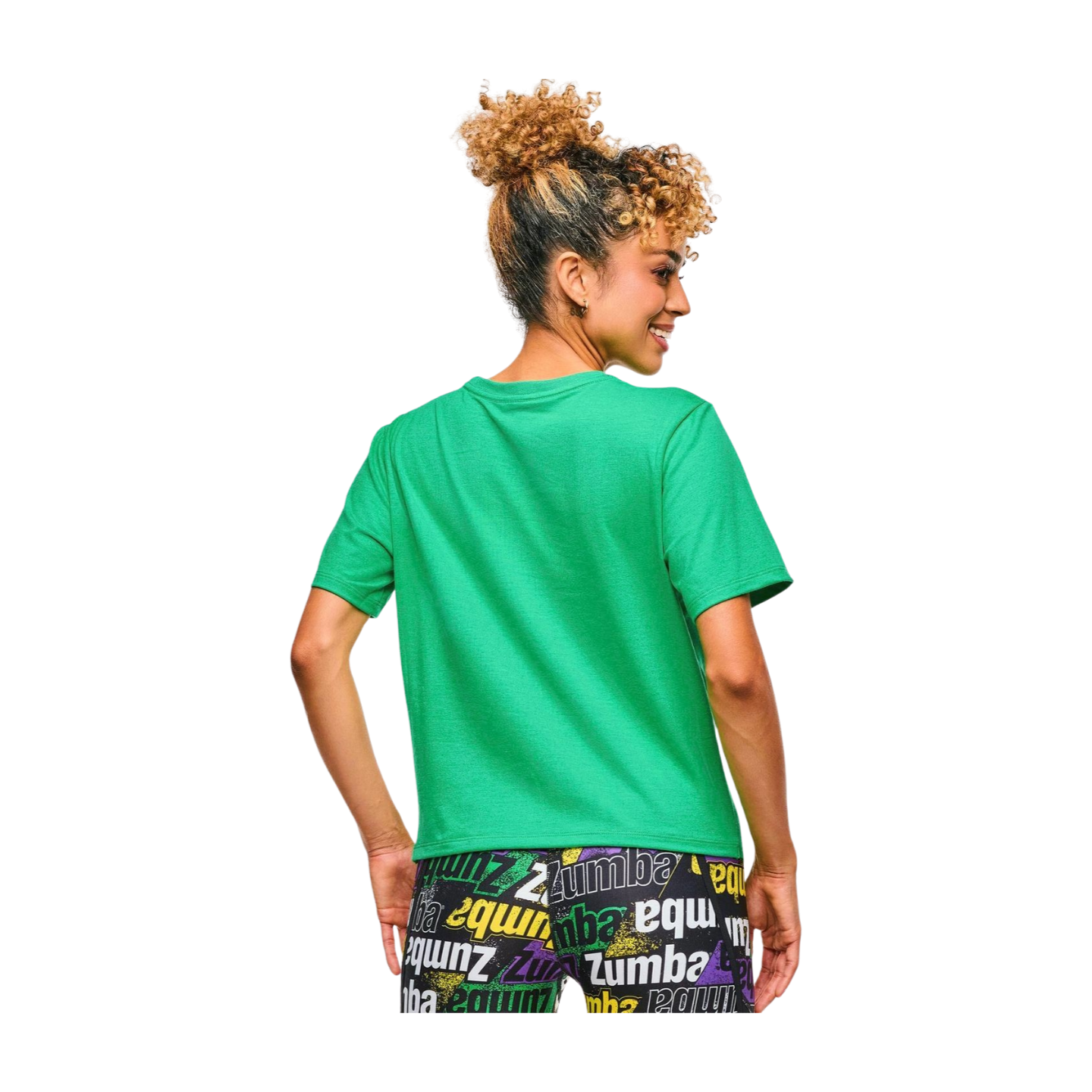 Apres Zumba Short Sleeve Front Twist Top (Pre-Order)