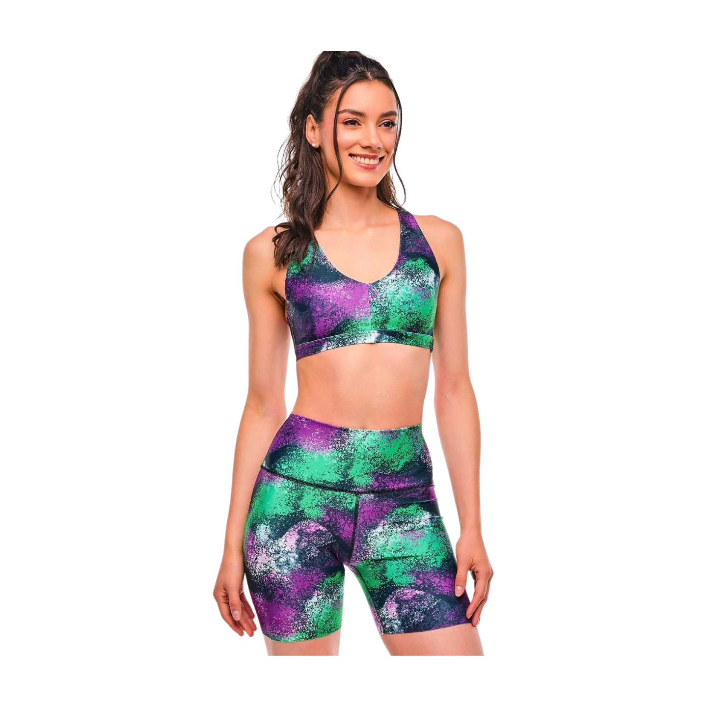 Apres Zumba Racerback Bra With Encased Elastic (Pre-Order)
