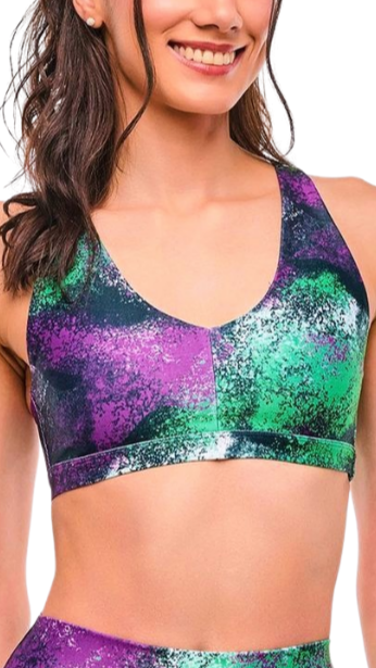 Apres Zumba Racerback Bra With Encased Elastic (Pre-Order)