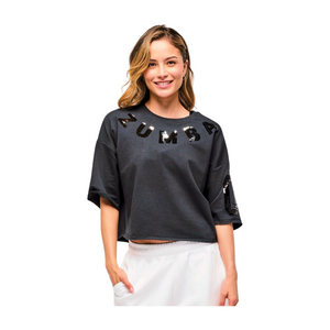 Zumba Sparkle Boxy Crop Top