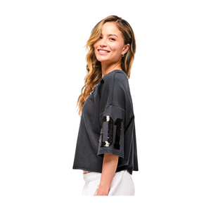 Zumba Sparkle Boxy Crop Top
