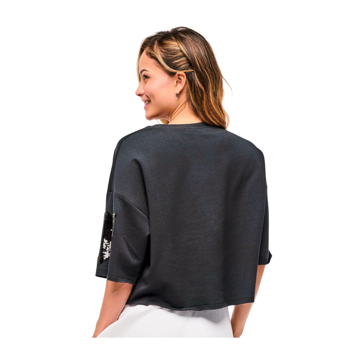 Zumba Sparkle Boxy Crop Top