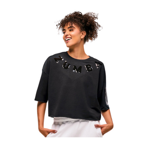 Zumba Sparkle Boxy Crop Top