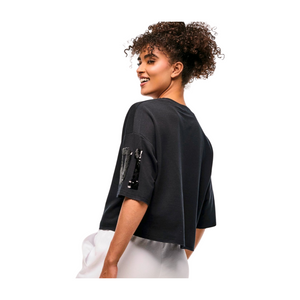 Zumba Sparkle Boxy Crop Top