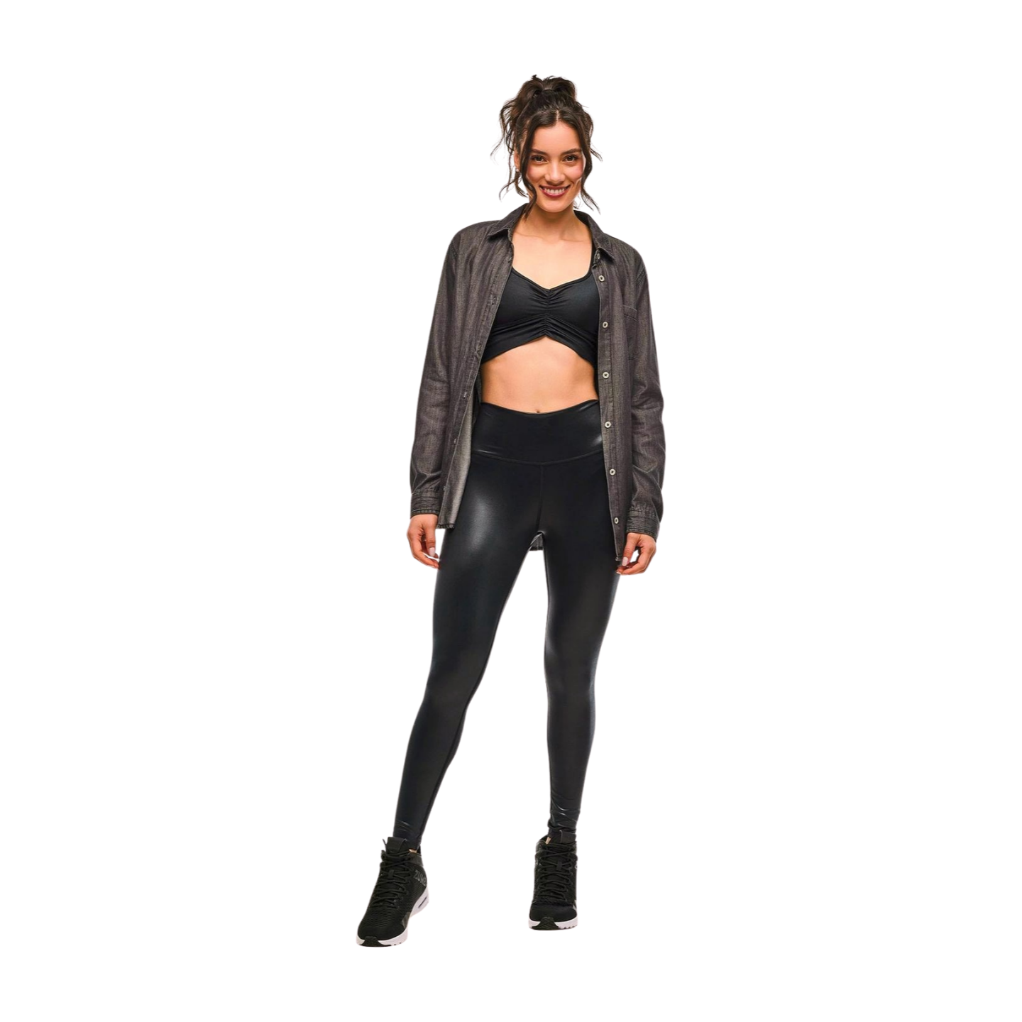 Zumba Sparkle Button Down