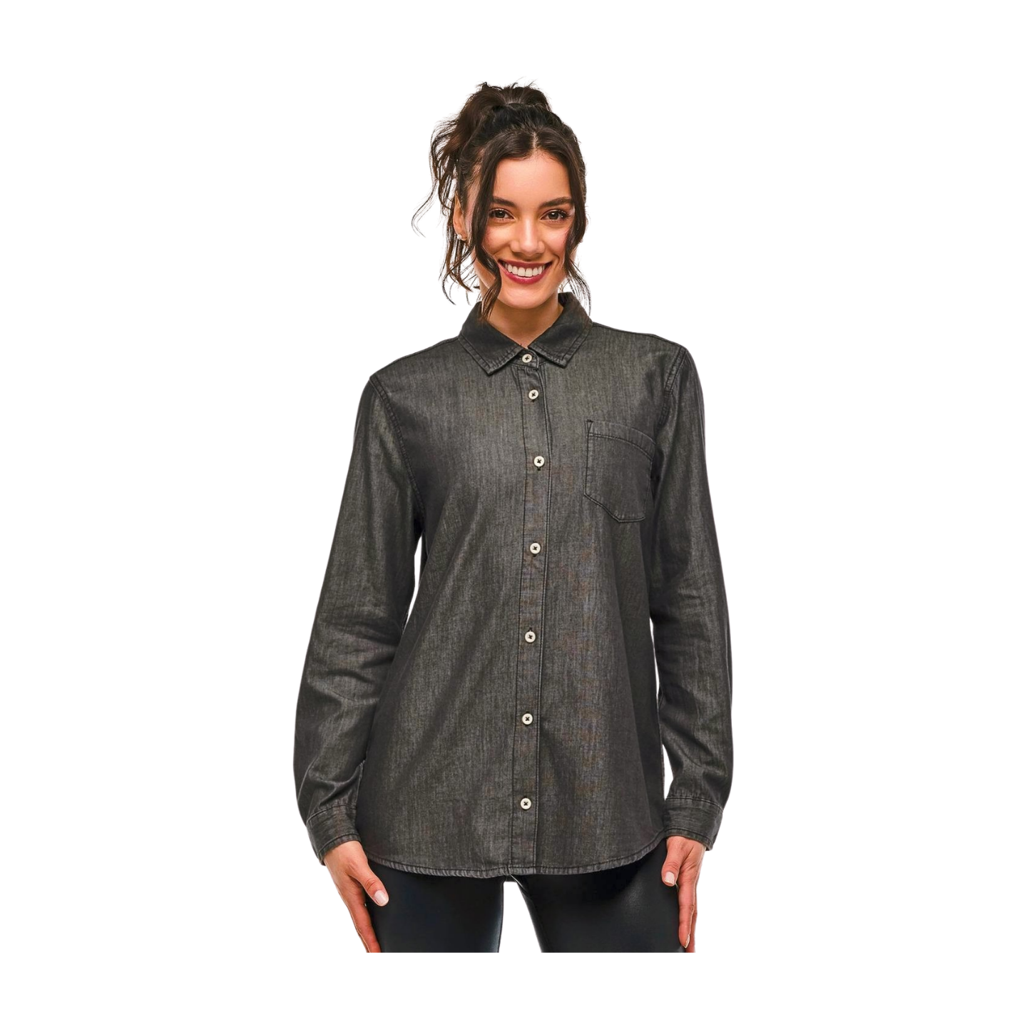 Zumba Sparkle Button Down
