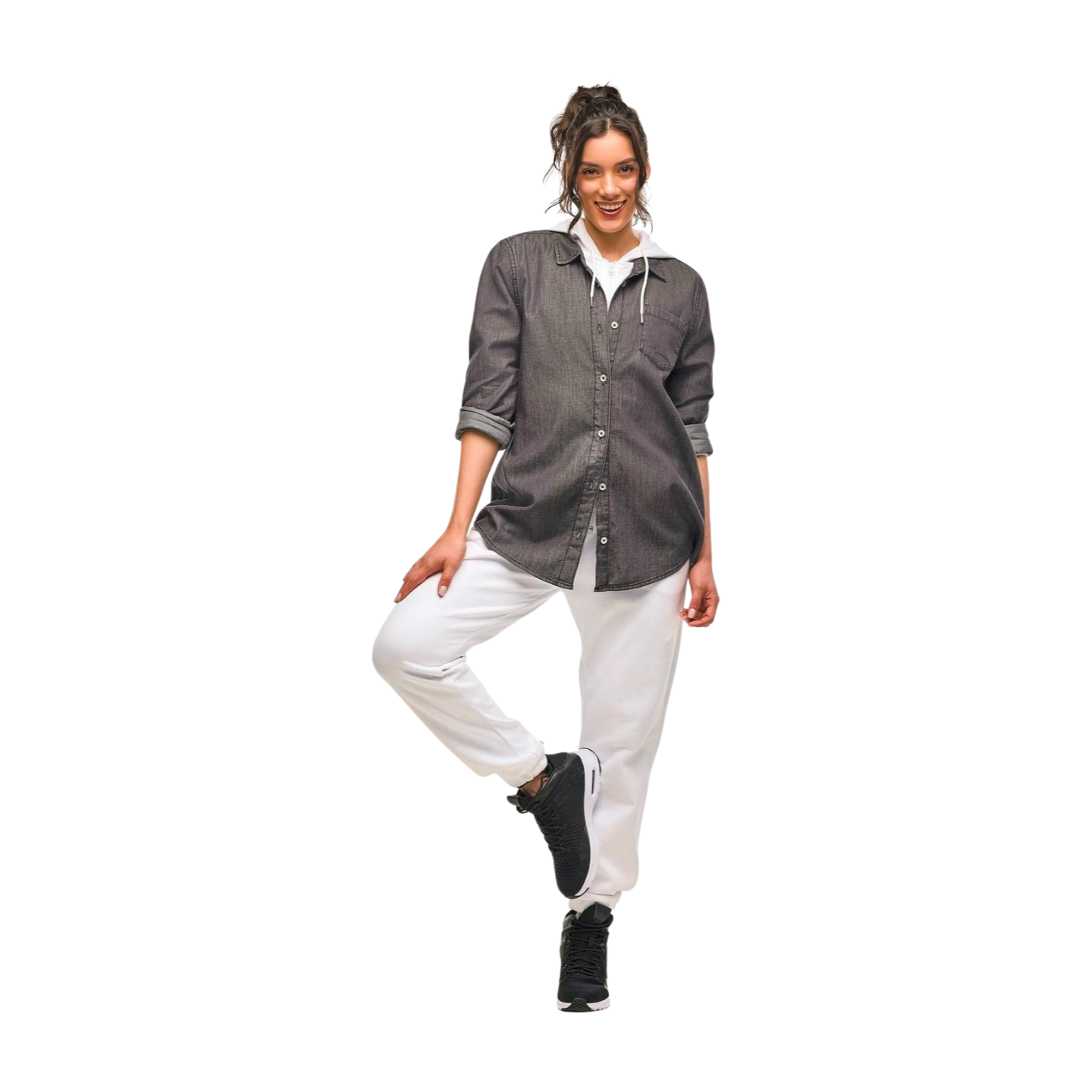 Zumba Sparkle Button Down