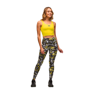 Sizzlin' Square Neck Crop Tank With Shelf Bra