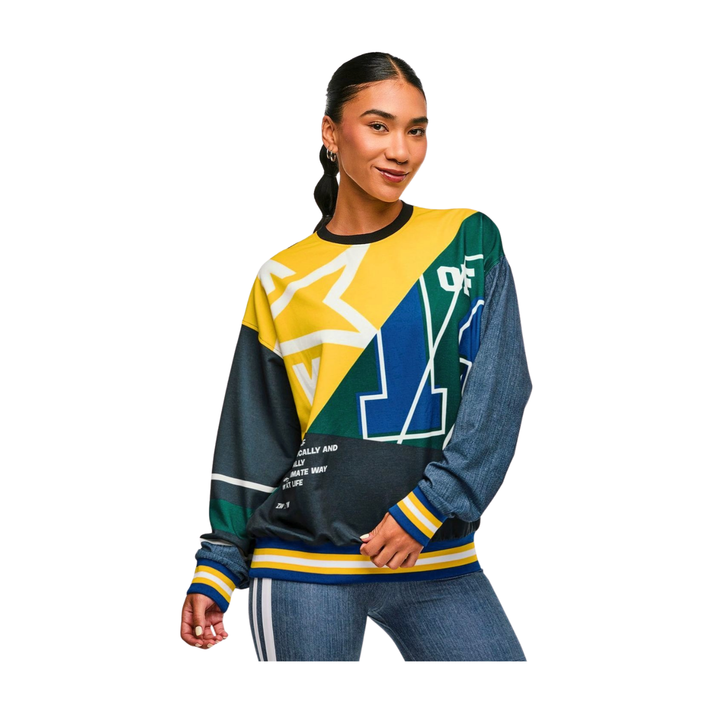 ZW Oversized Pullover Sweatshirt (Pre-Order)