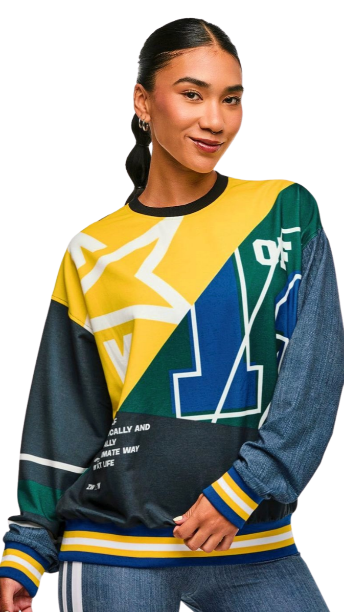 ZW Oversized Pullover Sweatshirt (Pre-Order)