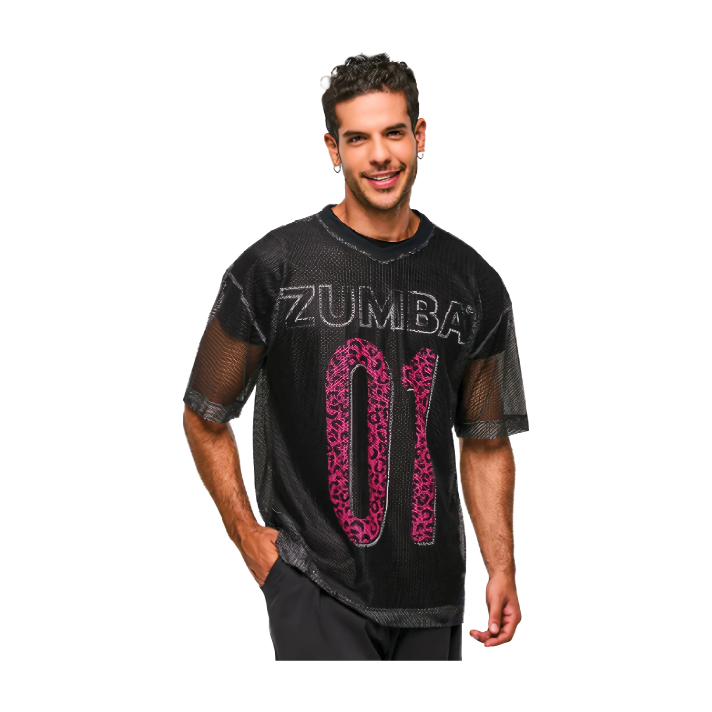 Zumba Sizzlin' Oversized Mesh Top – ZumbaShop Australia