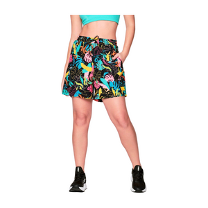 Zumba Palm Party Shorts (Pre-Order)