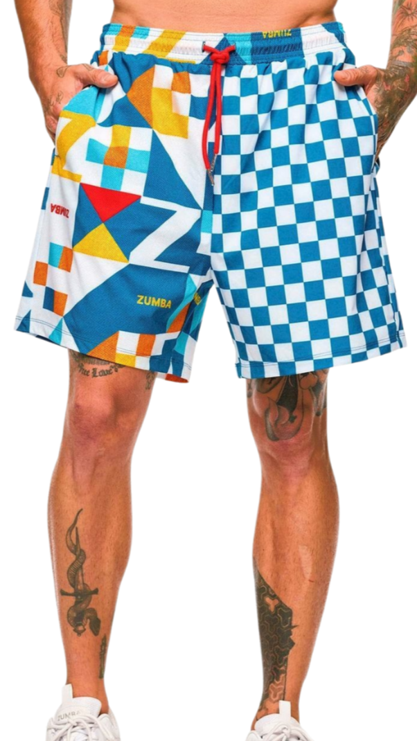 Zumba Rays Men's Woven Shorts (Pre-Order)