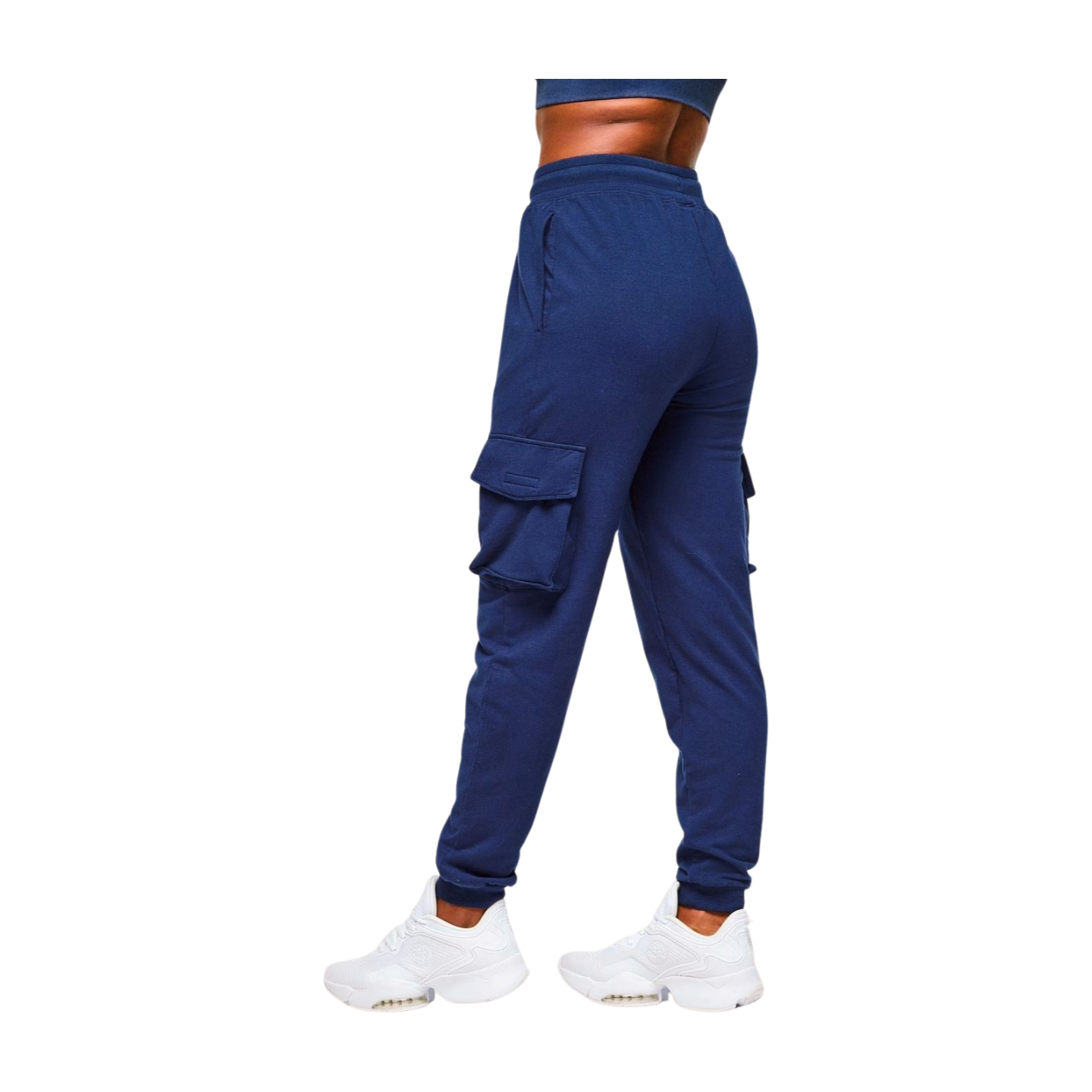 Blue Jean Men's Knit Denim Cargo Pants (Pre-Order)