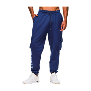 Blue Jean Men's Knit Denim Cargo Pants (Pre-Order)