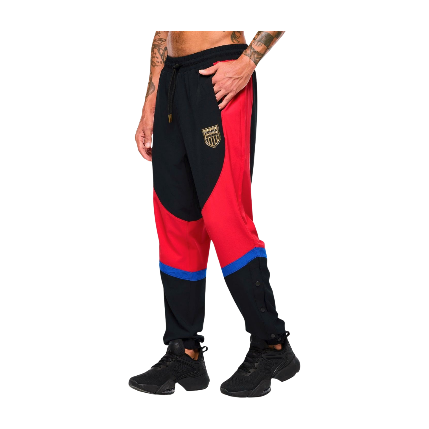 Victory Woven Track Pants With Inserts And Side Snaps (Special Order)