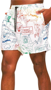 Zumba Men's Mesh Shorts