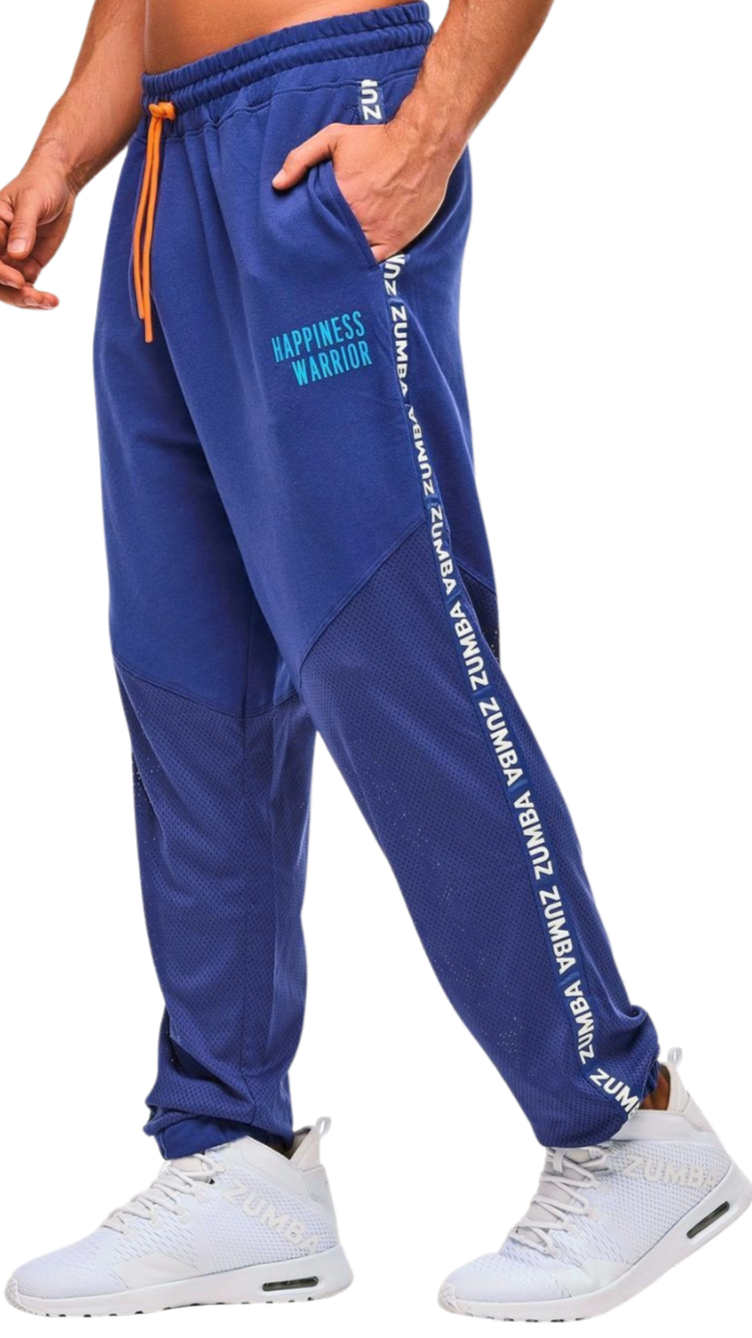 Zumba Libre Men's Track Pants With Mesh (Pre-Order)